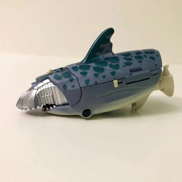 Vtg 1996 Transformers Beast Wars Cybershark Shark  Incomplete - Picture 1 of 16